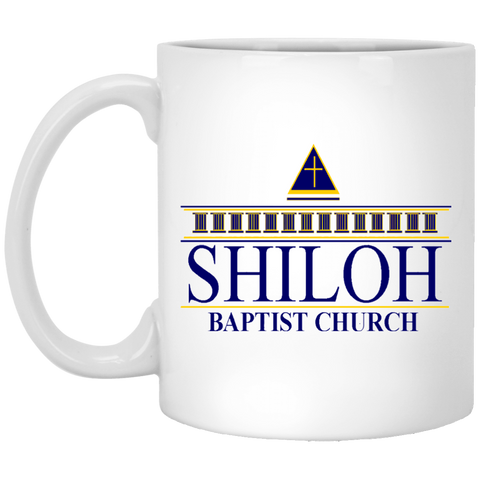 Shiloh Baptist Church XP8434 11 oz. White Mug