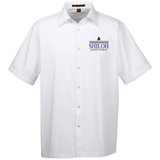 Shiloh Baptist Church M545 Harriton Men's Snap Closure Short Sleeve Shirt