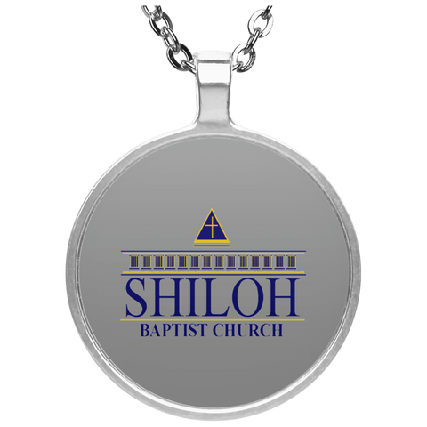 Shiloh Baptist Church UN4686 Circle Necklace