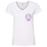 NFD&MA 88VL Anvil Ladies' V-Neck T-Shirt