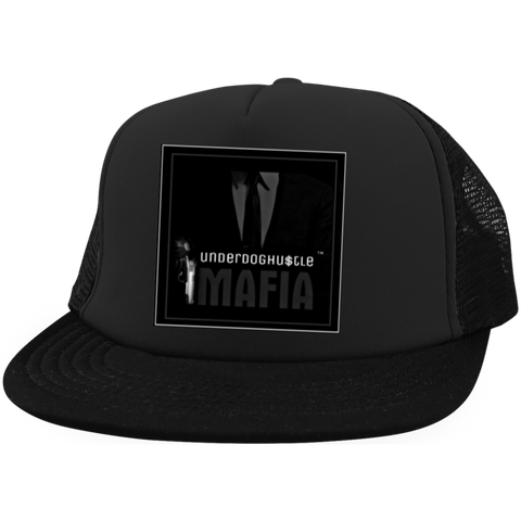 UnderdogHUSTLE Mafia DT624 District Trucker Hat with Snapback