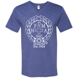 NFD&MA 982 Anvil Men's Printed V-Neck T-Shirt