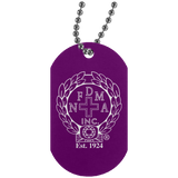 NFD&MA UN4004 Silver Dog Tag