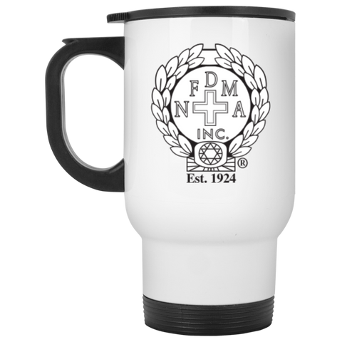 NFD&MA XP8400W White Travel Mug