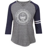 Gate City Bar 229345 Holloway Ladies' Vintage V-Neck T-Shirt