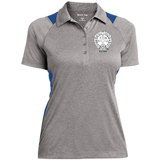 NFD&MA LST665 Sport-Tek Ladies' Heather Moisture Wicking Polo