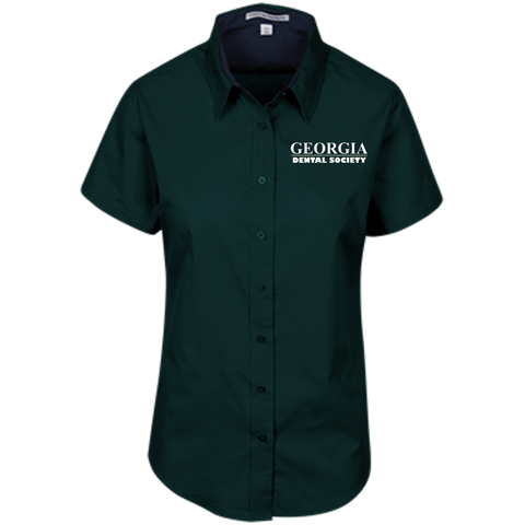 Georgia Dental Society (GDS) L508 Port Authority Ladies' Short Sleeve Easy Care Shirt