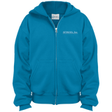 AFD&MA PC90YZH Port & Co. Youth Full Zip Hoodie