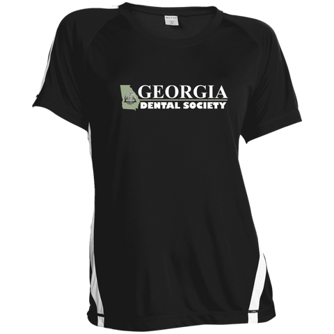 Georgia Dental Society (GDS) LST351 Sport-Tek Ladies' Colorblock Polyester T-Shirt