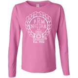 NFD&MA 3588 LAT Ladies' LS Cotton T-Shirt