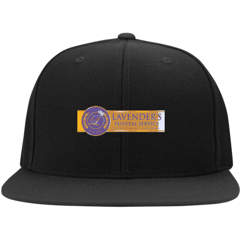 Lavenders Funeral Service STC19 Sport-Tek Flat Bill High-Profile Snapback Hat