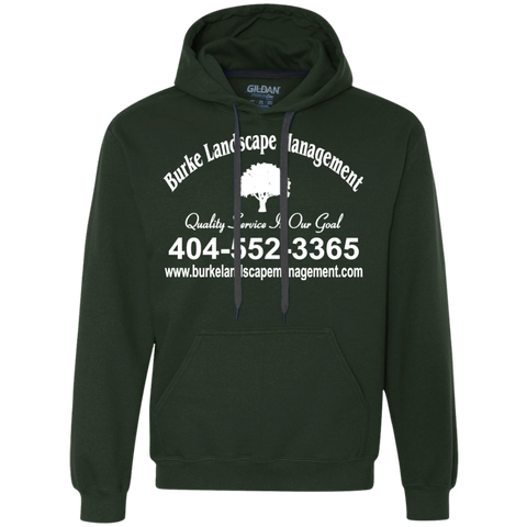 Burke Landscape Management G925 Gildan Heavyweight Pullover Fleece Sweatshirt