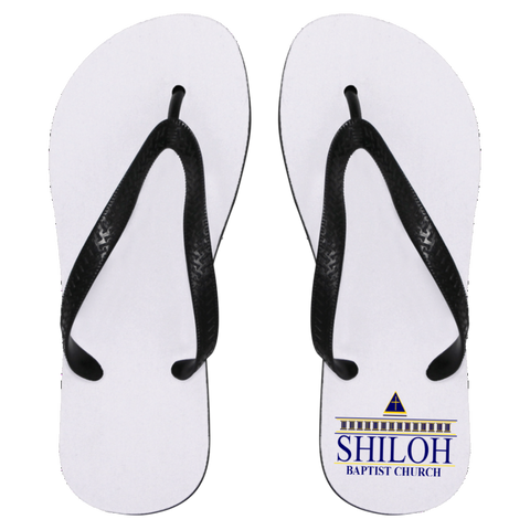 Shiloh Baptist Church 72031 Flip Flops - Medium