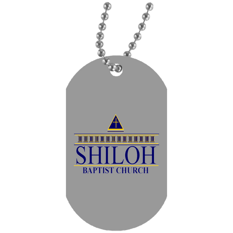 Shiloh Baptist Church UN5588 White Dog Tag