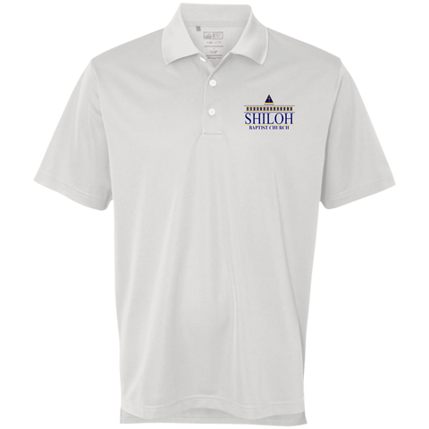 Shiloh Baptist Church A130 Adidas Golf ClimaLite Basic Performance Pique Polo