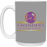 Lavenders Funeral Service 21504 15 oz. White Mug