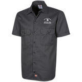 Burke Landscape Management 1574 Dickies Men's Short Sleeve Workshirt