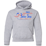 Phase 3 BarberShop G185B Gildan Youth Pullover Hoodie