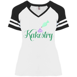 Kakestry DM476 Disctrict Ladies' Game V-Neck T-Shirt