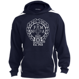 NFD&MA YST265 Sport-Tek Youth Sleeve Stripe Hooded Pullover