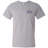 Shiloh Baptist Church 982 Anvil Men's Printed V-Neck T-Shirt