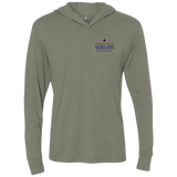 Shiloh Baptist Church NL6021 Next Level Unisex Triblend LS Hooded T-Shirt