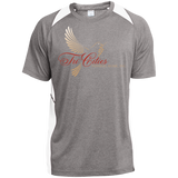 Tri-Cities Funeral Home ST361 Sport-Tek Heather Colorblock Poly T-Shirt