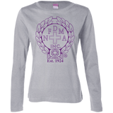 NFD&MA 3588 LAT Ladies' LS Cotton T-Shirt