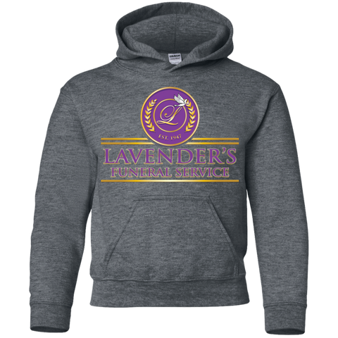 Lavenders Funeral Service G185B Gildan Youth Pullover Hoodie