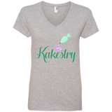 Kakestry 88VL Anvil Ladies' V-Neck T-Shirt