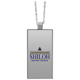 Shiloh Baptist Church UN4682 Rectangle Necklace