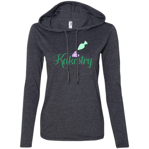 Kakestry 887L Anvil Ladies' LS T-Shirt Hoodie
