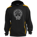 NFD&MA ST265 Sport-Tek Sleeve Stripe Sweatshirt with Jersey Lined Hood