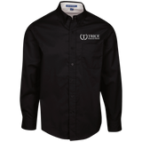 Trice Funeral Home TLS608 Port Authority Tall LS Dress Shirt
