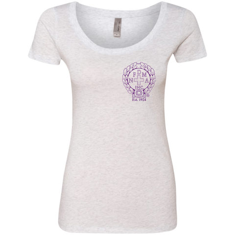 NFD&MA NL6730 Next Level Ladies' Triblend Scoop