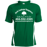 Burke Landscape Management ST351 Sport-Tek Colorblock Dry Zone Crew