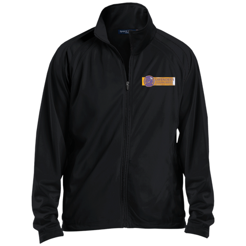 Lavenders Funeral Service JST90 Sport-Tek Men's Raglan Sleeve Warmup Jacket