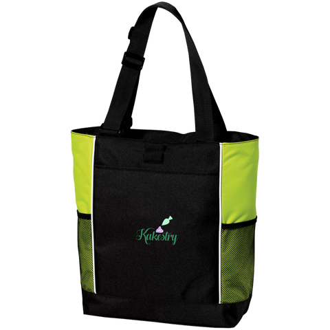 Kakestry B5160 Port Authority Colorblock Zipper Tote Bag