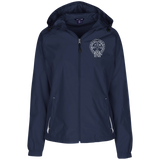 NFD&MA LST76 Sport-Tek Ladies' Jersey-Lined Hooded Windbreaker