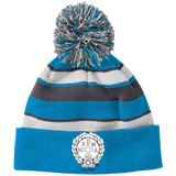 NFD&MA 223835 Holloway Striped Beanie with Pom