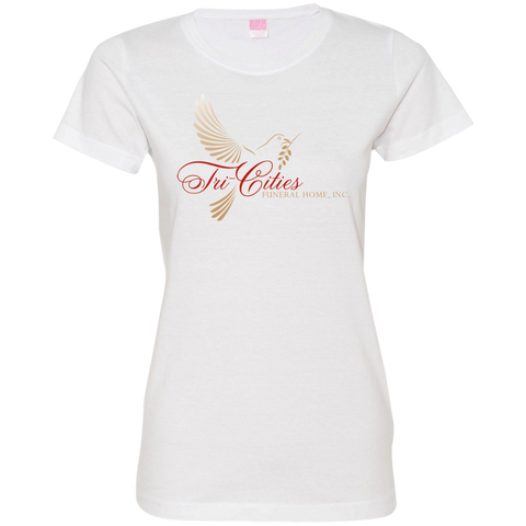 Tri-Cities Funeral Home 3516 LAT Ladies' Fine Jersey T-Shirt