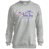 Phase 3 BarberShop PC90Y Port and Co. Youth Crewneck Sweatshirt