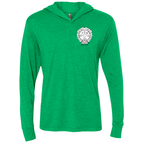 NFD&MA NL6021 Next Level Unisex Triblend LS Hooded T-Shirt