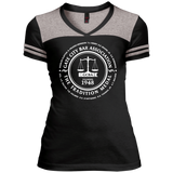 Gate City Bar DT264 District Junior's Varsity V-Neck T-Shirt