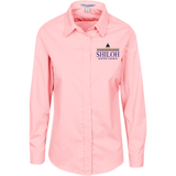 Shiloh Baptist Church L608 Port Authority Ladies' LS Blouse