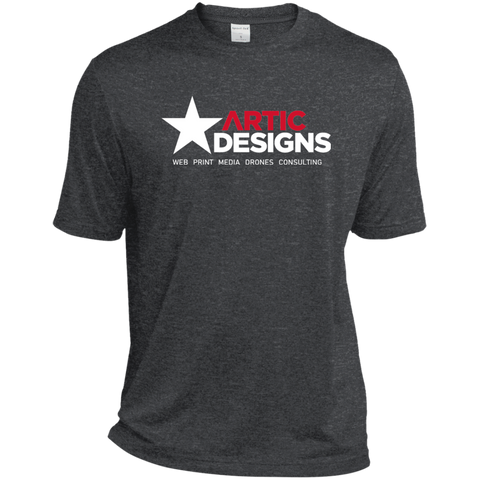 Artic Designs TST360 Sport-Tek Tall Heather Dri-Fit Moisture-Wicking T-Shirt