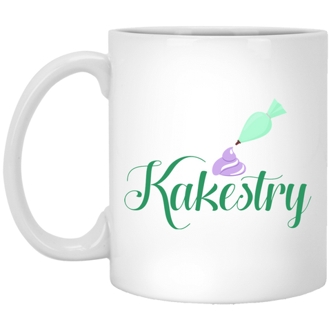Kakestry XP8434 11 oz. White Mug
