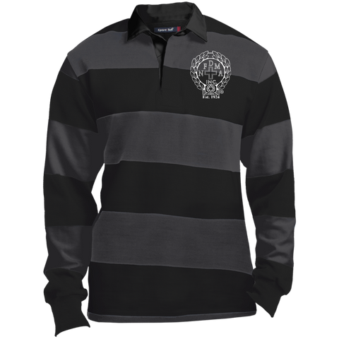 NFD&MA ST301 Sport-Tek LS Rugby Polo