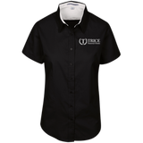 Trice Funeral Home L508 Port Authority Ladies' Short Sleeve Easy Care Shirt