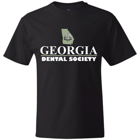 Georgia Dental Society (GDS) 5180 Hanes Beefy T-Shirt